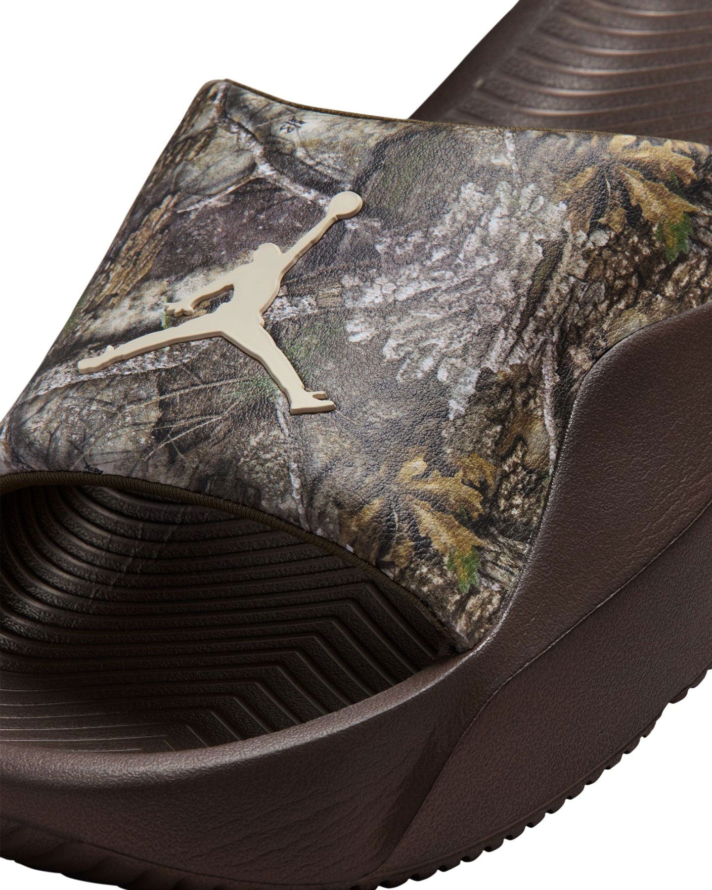 Jordan Franchise Slide - Medium Olive / LT Orewood Brown - -