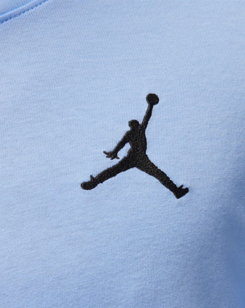 Jordan Jumpman Embroidered Short Sleeve Crew Tee - Royal Tint / Black - -