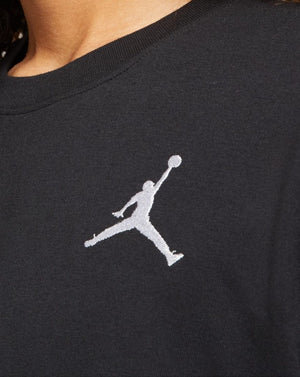 Jordan Jumpman Embroidered Short Sleeve Tee - Black / White - -