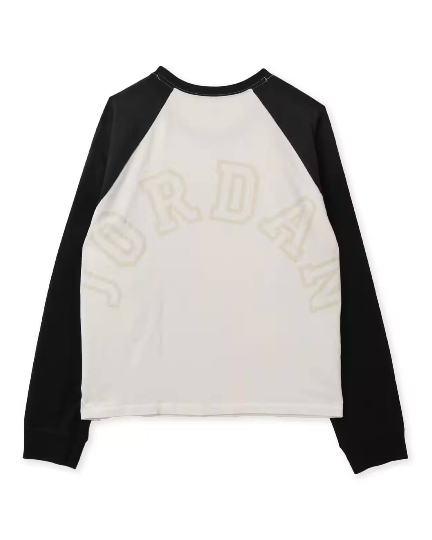 Jordan Long Sleeve Baseball Tee - Sail / Black - -