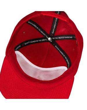 Jordan Pro Structured Sneaker Patch Hat - Gym Red - -