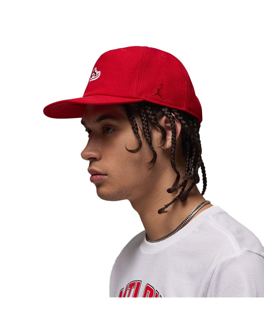 Jordan Pro Structured Sneaker Patch Hat - Gym Red - -