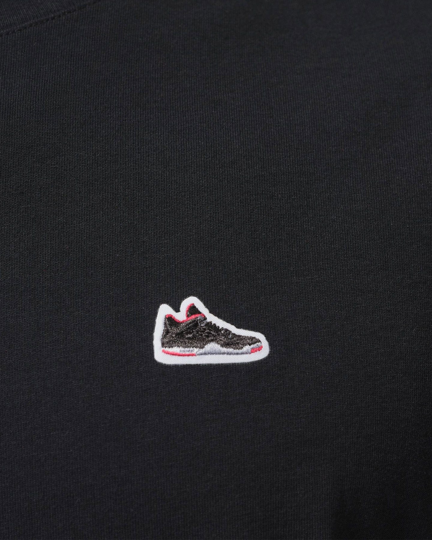 Jordan Sneaker Patch Tee - Black - -