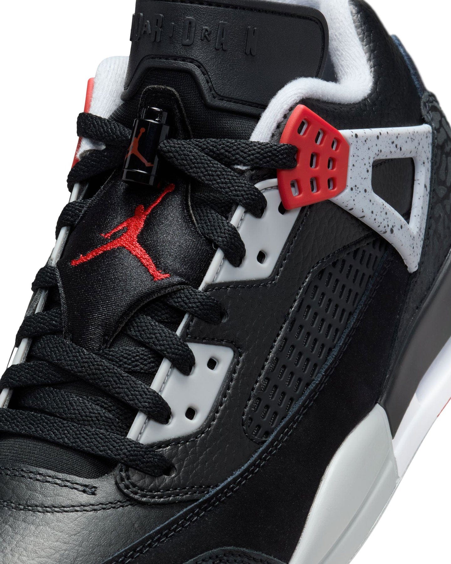 Jordan Spizike Low - Black / Gym Red - Wolf Grey - White - -
