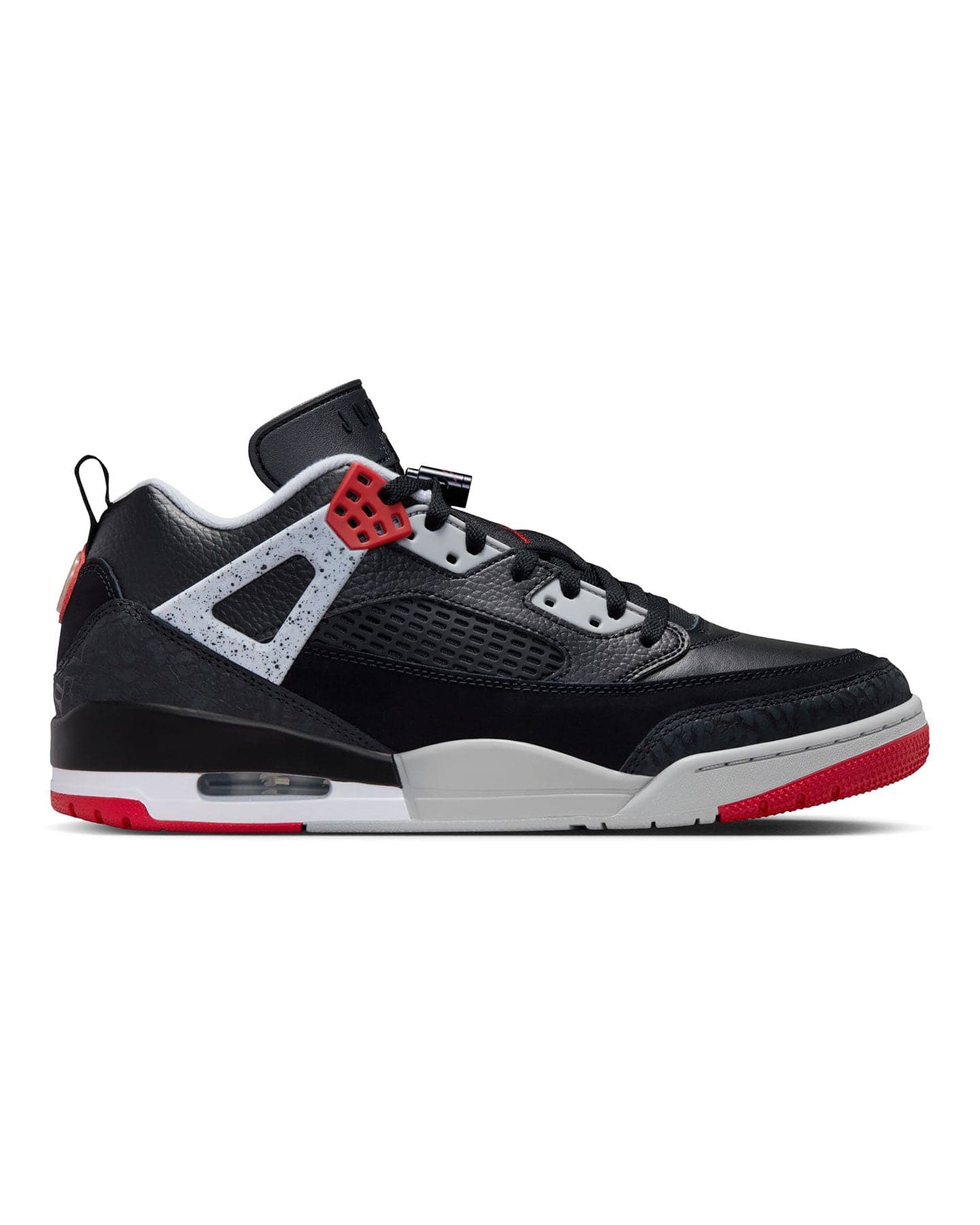 Jordan Spizike Low - Black / Gym Red - Wolf Grey - White - -