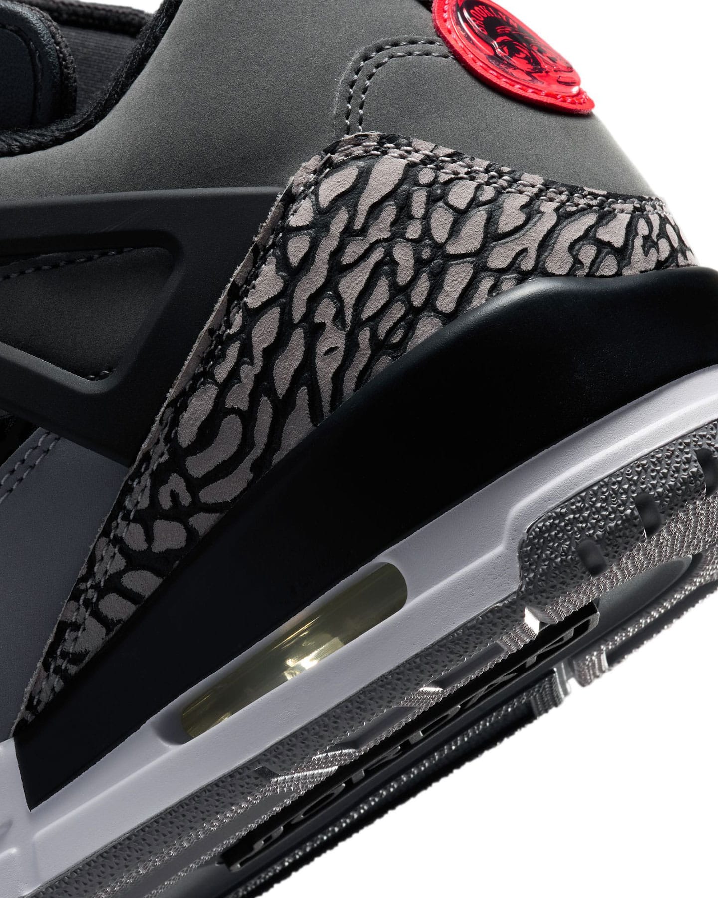 Jordan Spizike Low - Dark Grey / Infrared - Black - Cement Grey - -