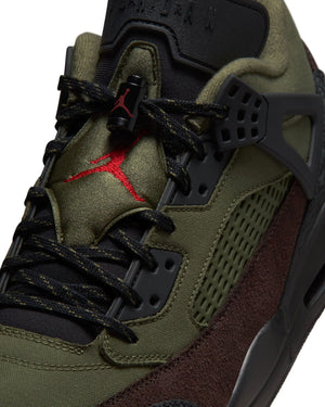 Jordan Spizike Low - Medium Olive / University Red - Black - -