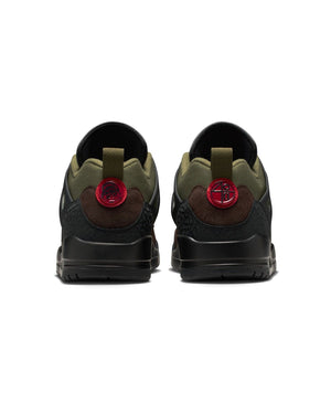 Jordan Spizike Low - Medium Olive / University Red - Black - -