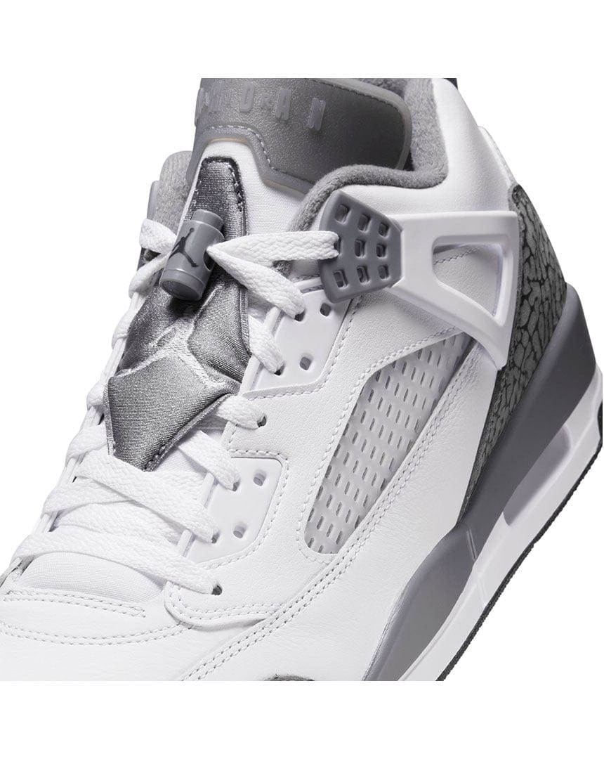 Jordan Spizike Low - White / Cool Grey / Wolf Grey - -