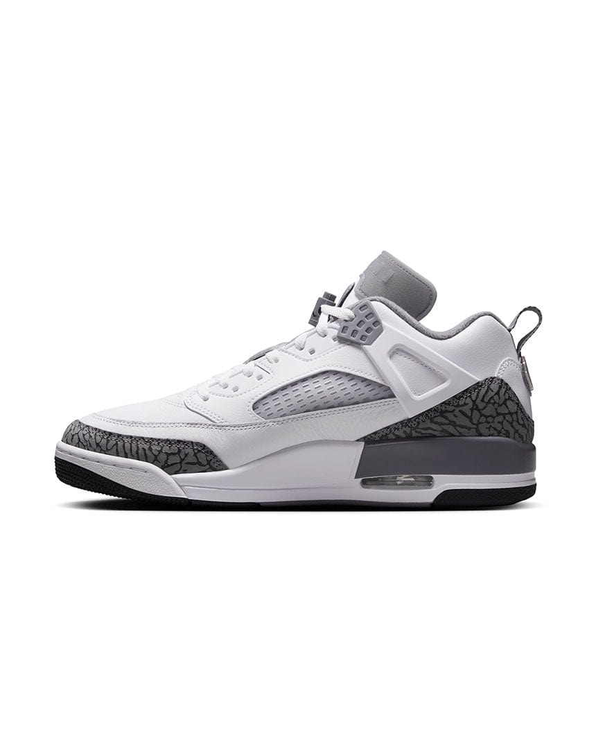 Jordan Spizike Low - White / Cool Grey / Wolf Grey - -