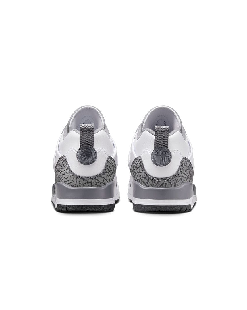 Jordan Spizike Low - White / Cool Grey / Wolf Grey - -