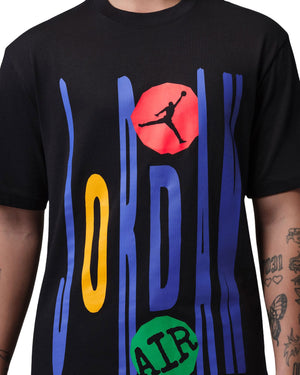 Jordan Technicolor Graphic Tee - Black - -