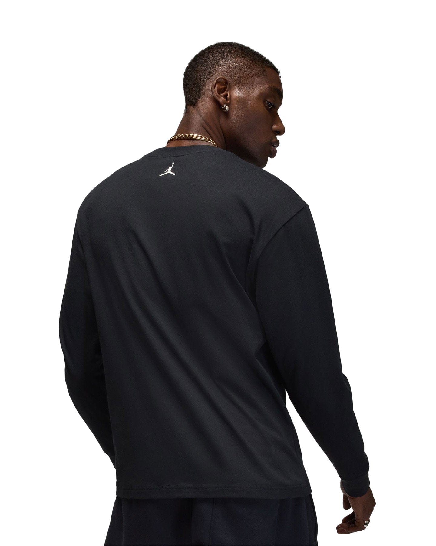 Jordan Wings Photo LS Tee - Black - -