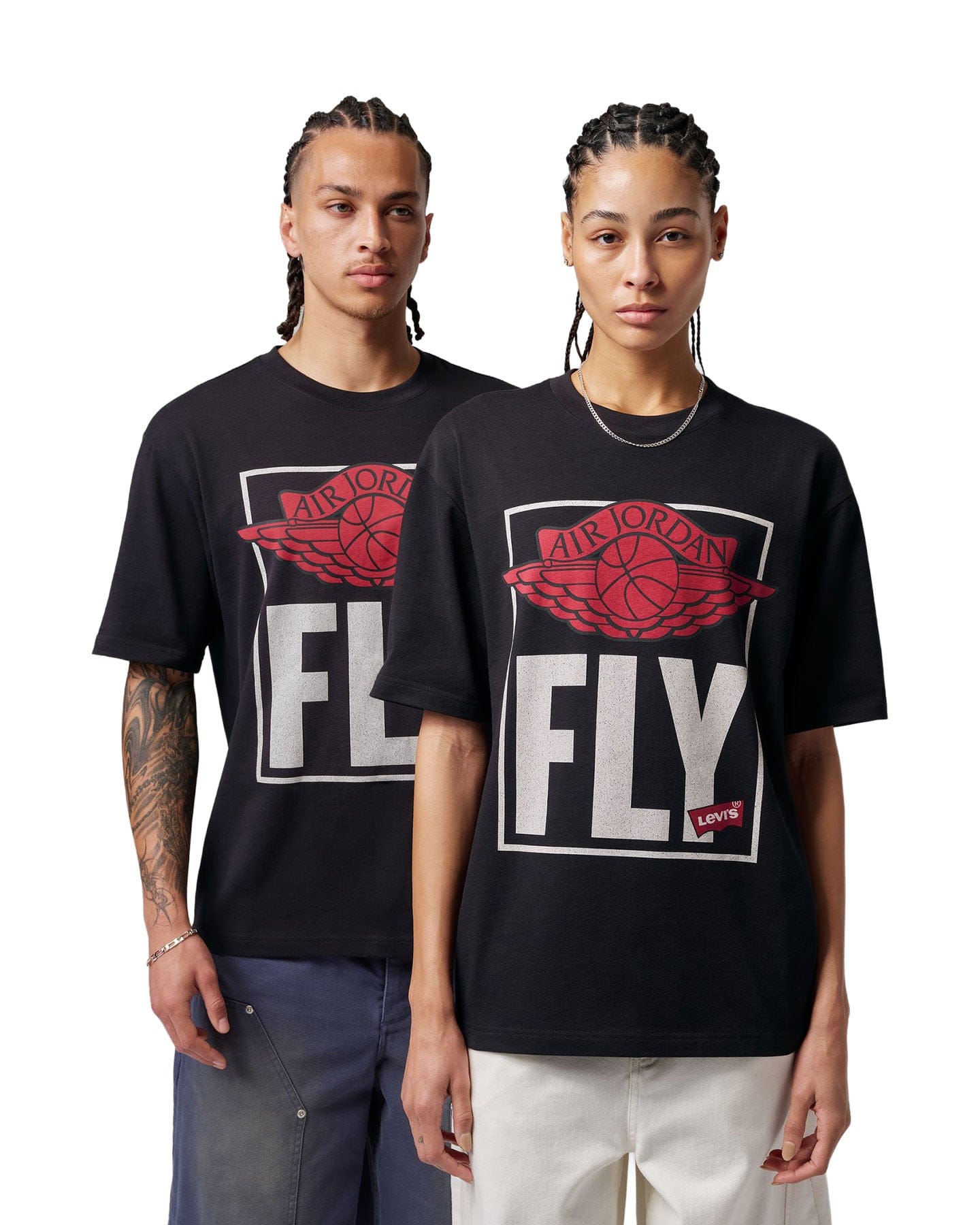 Jordan x Levi's Tee - Black - -