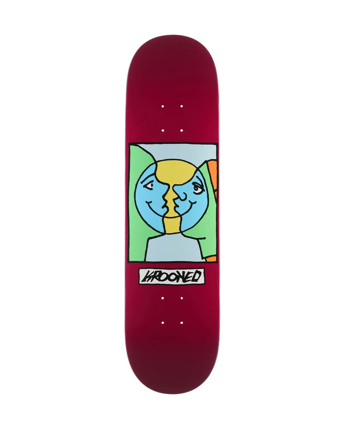 Krooked Easy Rider Moonsmile Deck - 8.25" / 8.38" - 10023009208 - 888560401310