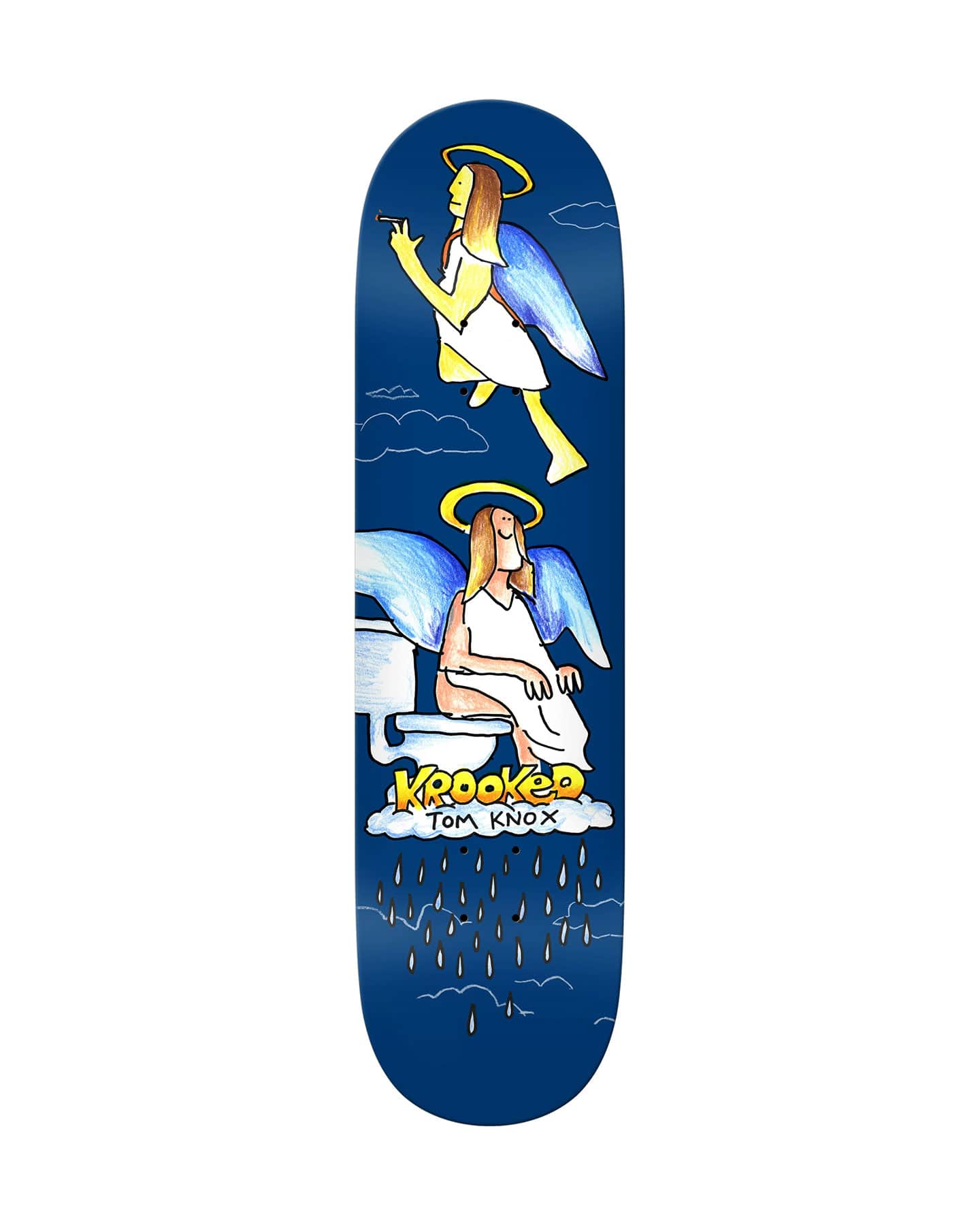 Krooked Knox Angel Deck - 8.5" - -