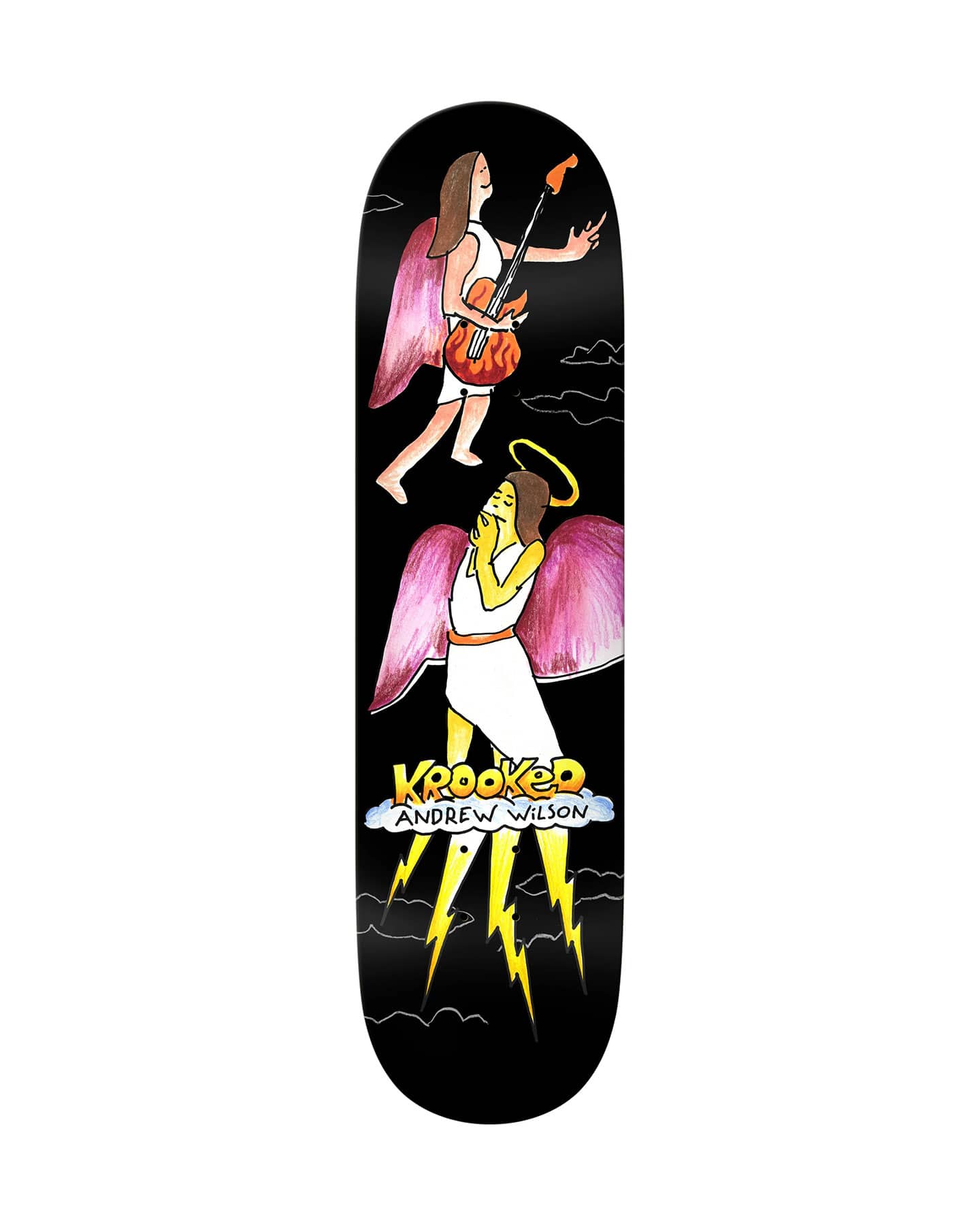 Krooked Wilson Angel True Fit Deck - 8.25" - 100230078AE00 -