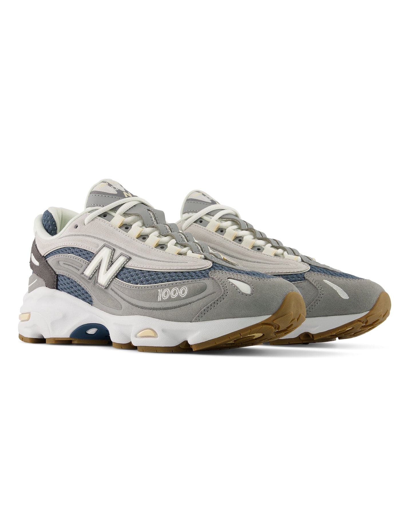 New Balance 1000 - Grey / Blue - -