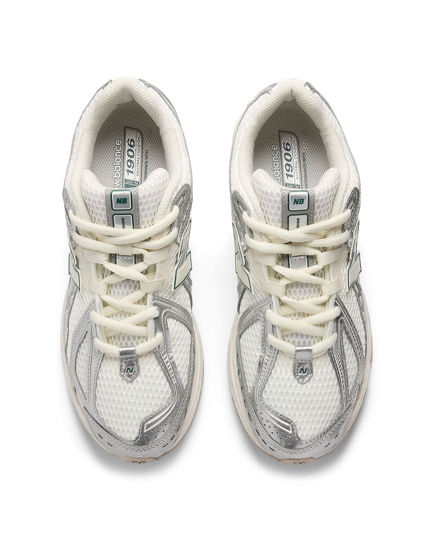 New Balance 1906 - Silver Metallic / Sea Salt / New Spruce - -