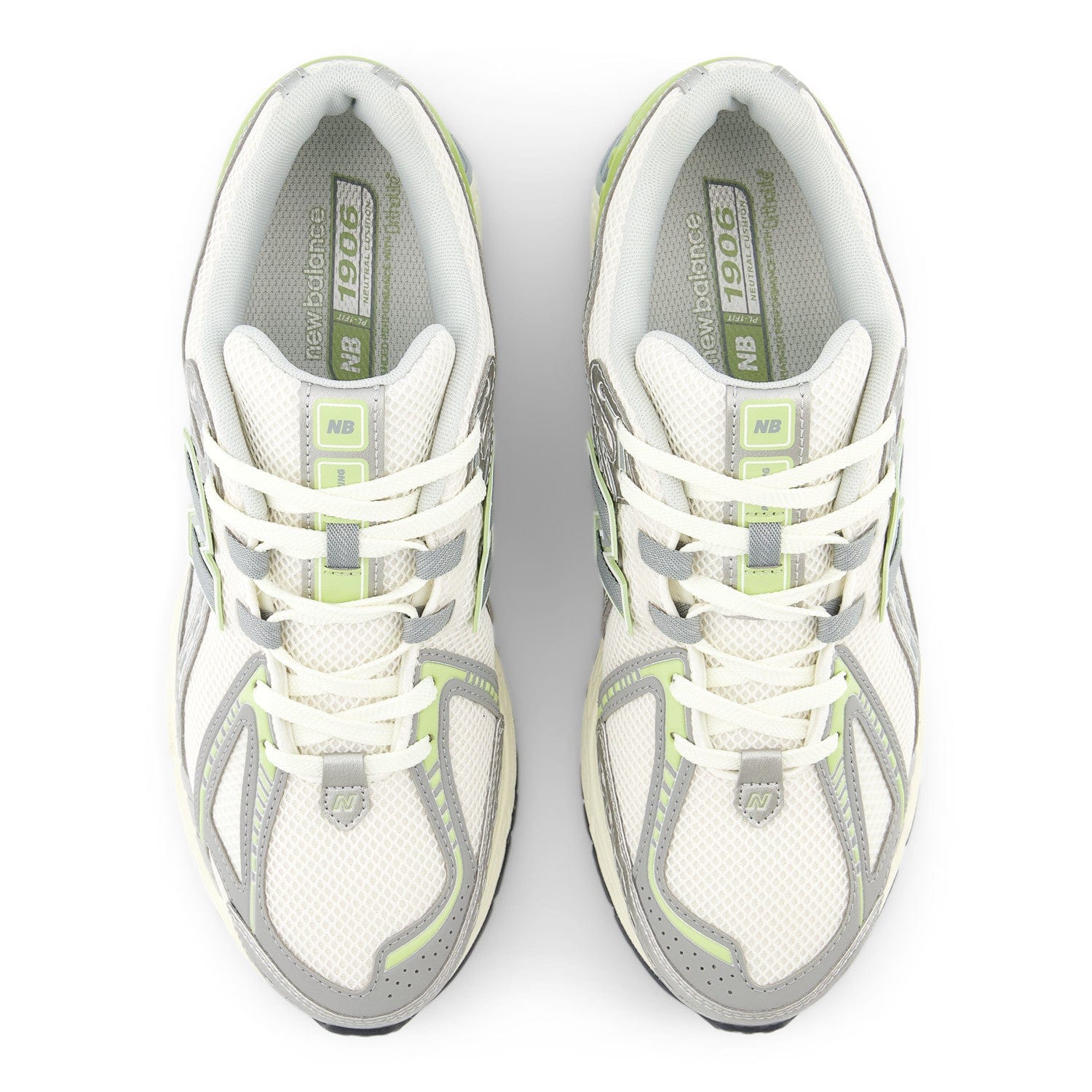 New Balance 1906R - Sea Salt / Everglade Green / Slate Grey - -