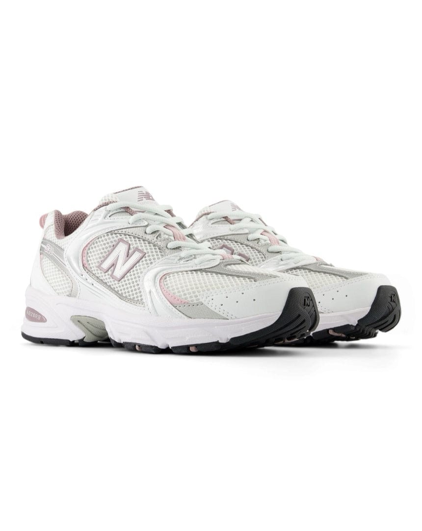 New Balance 530 - White / Silver Metallic / Ice Wine - -