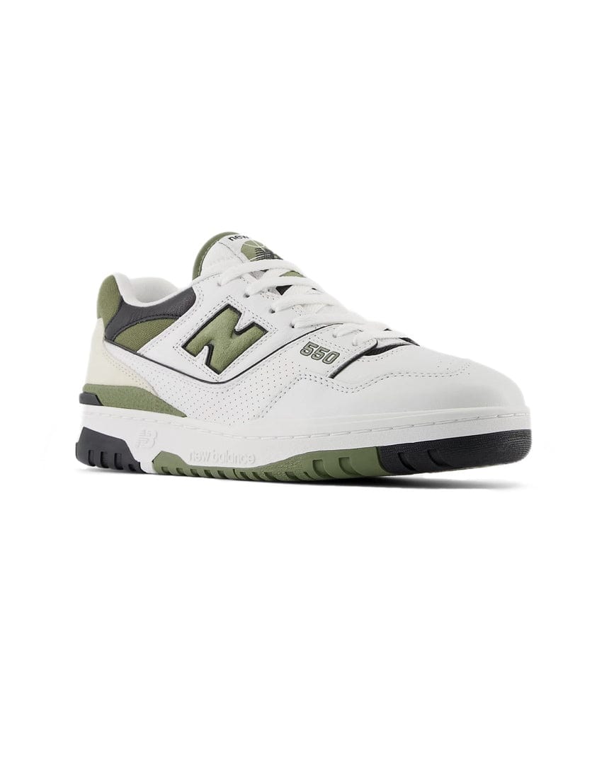 New Balance 550 - Olivine / Black - -