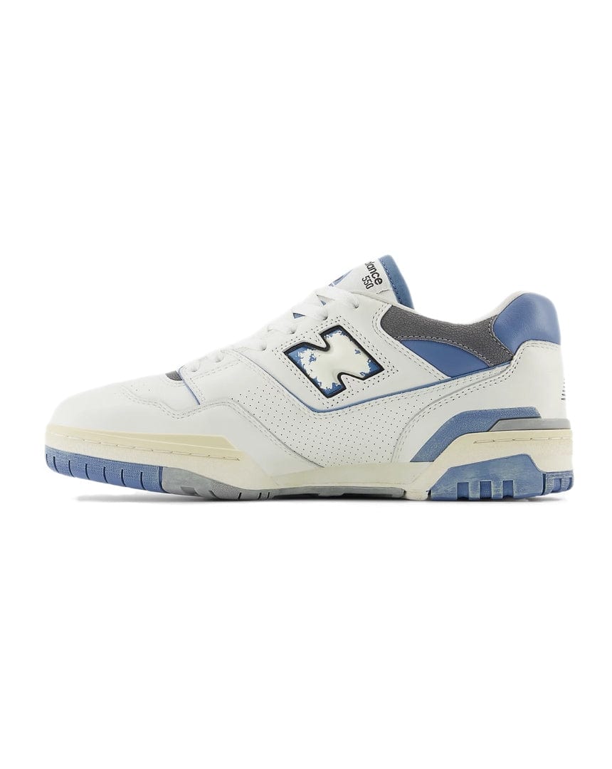 New Balance 550 - Sea Salt / Heron Blue - -