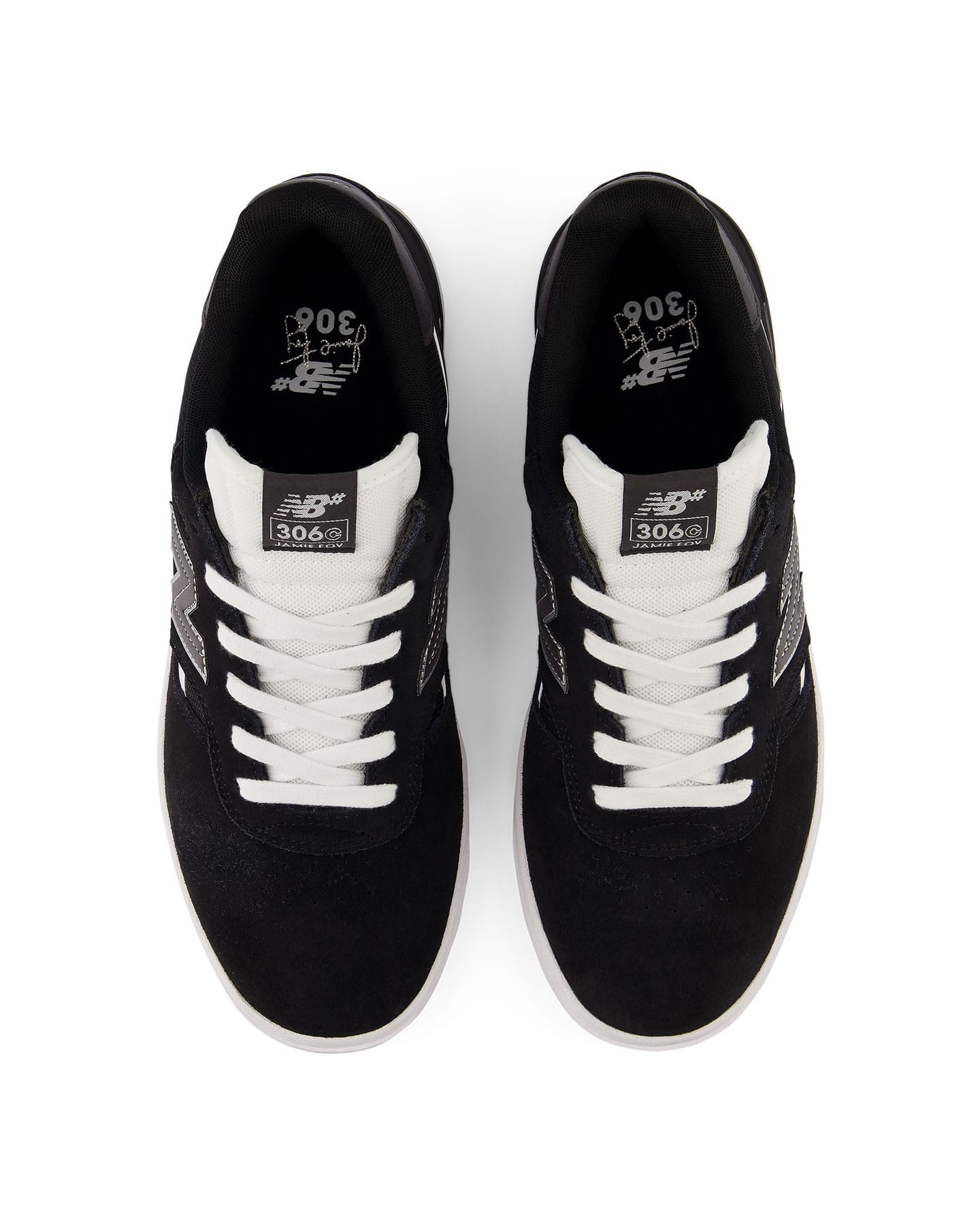 New Balance Numeric 306C - Black / White - -