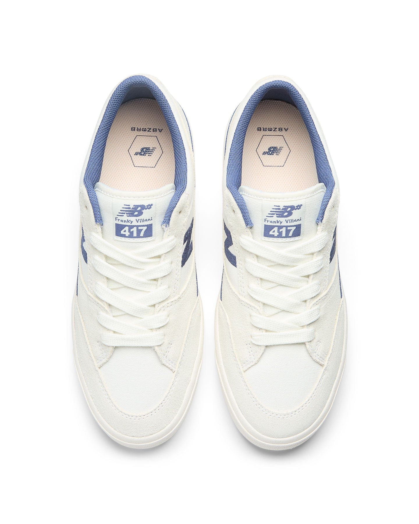 New Balance Numeric 417 - White / Blue - NM417LOS - 197968029034