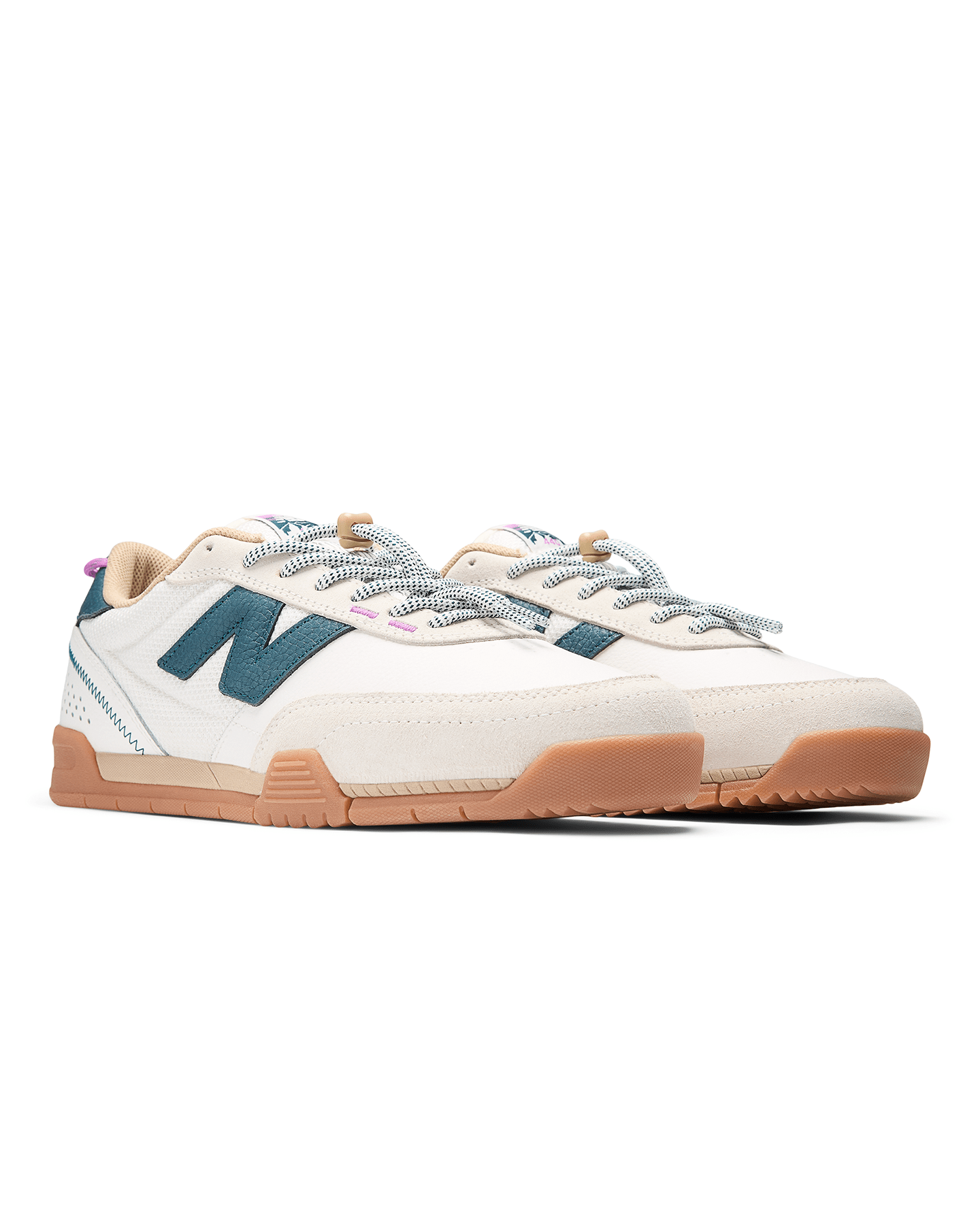 New Balance Numeric 440 Trail Low - Sea Salt / Teal - -