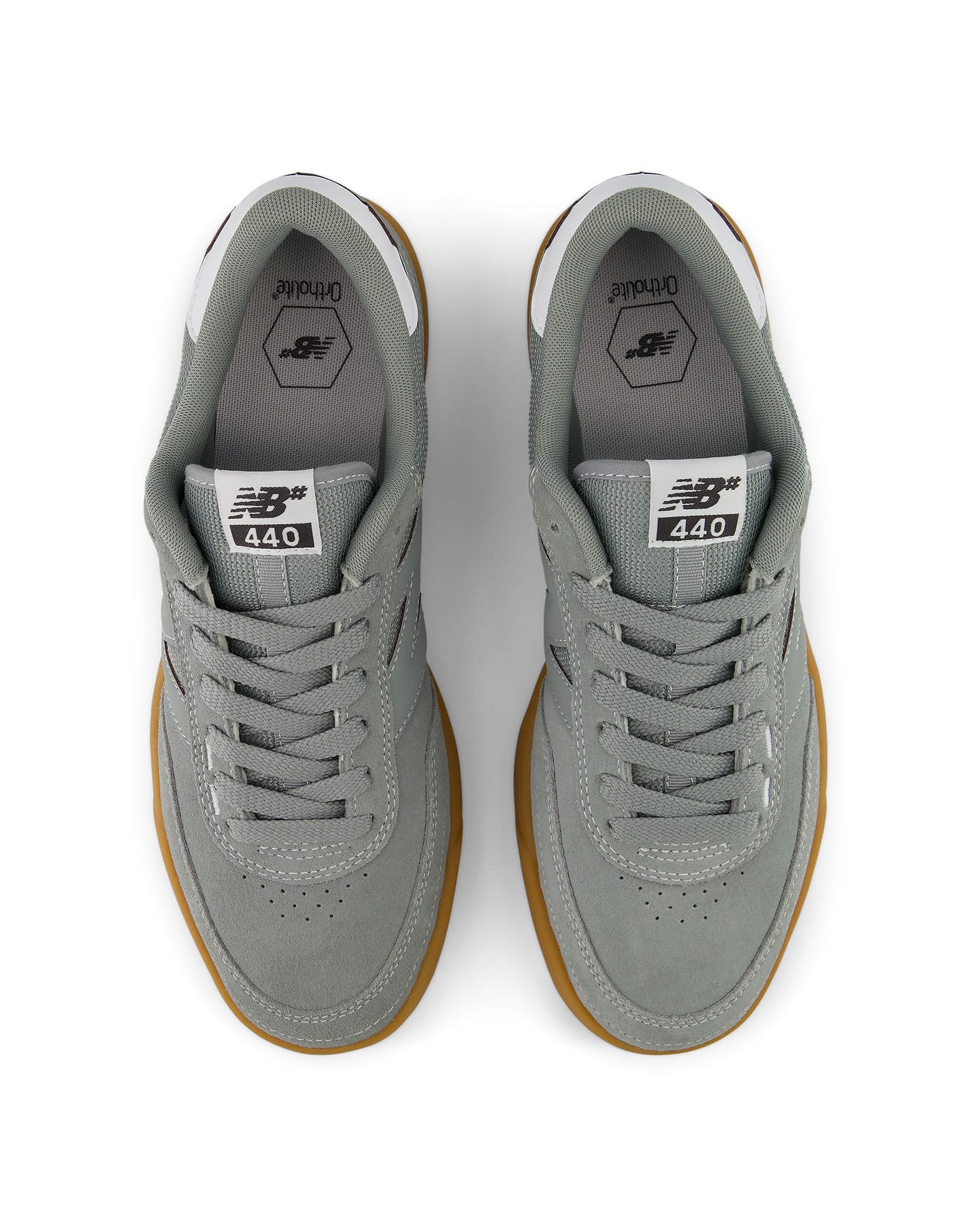 New Balance Numeric 440 v2 - Grey / Whte - -