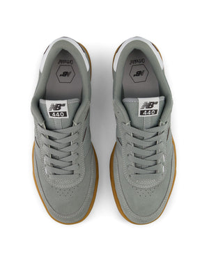New Balance Numeric 440 v2 - Grey / Whte - -