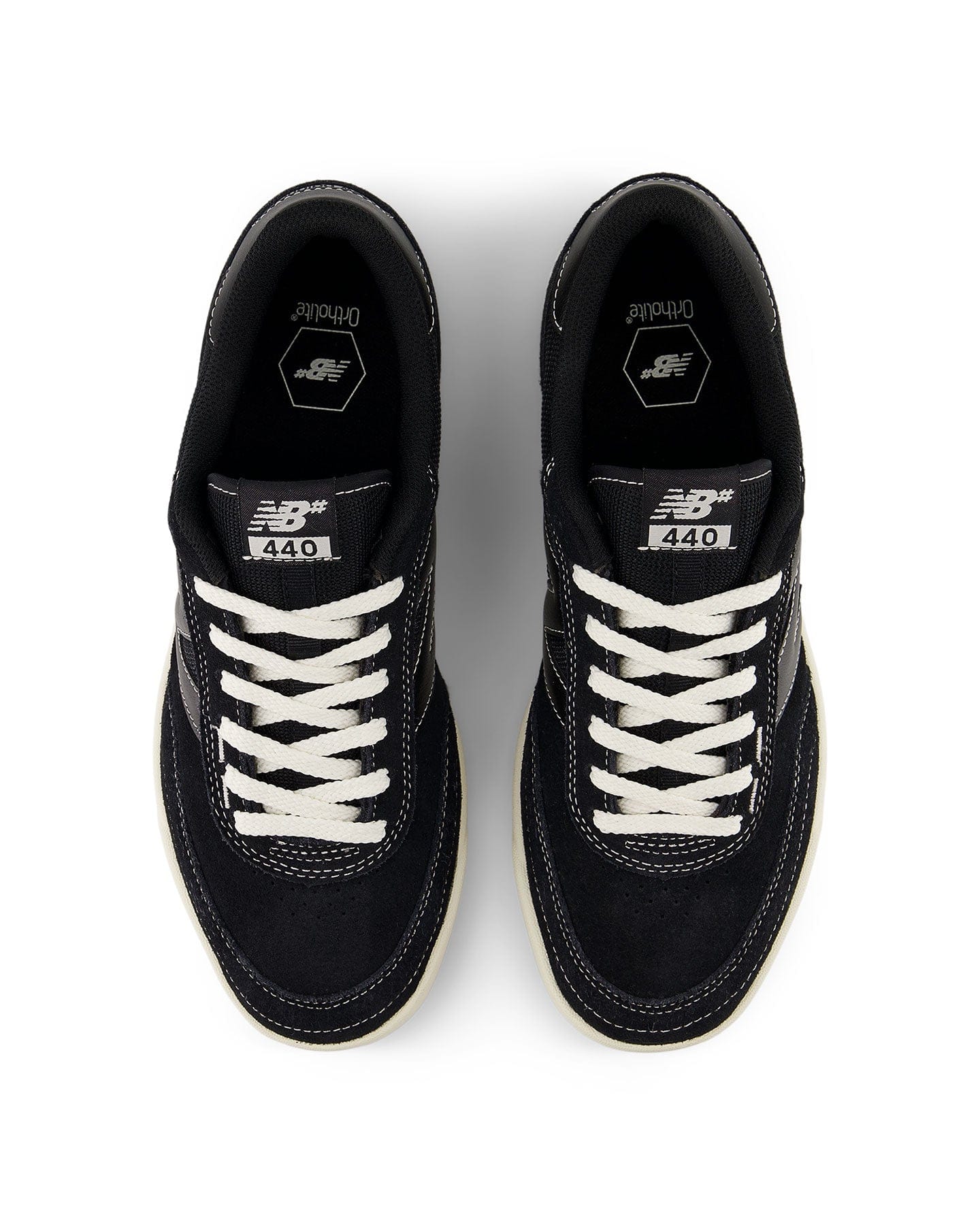 New Balance Numeric 440v2 Wide - Black / White - -