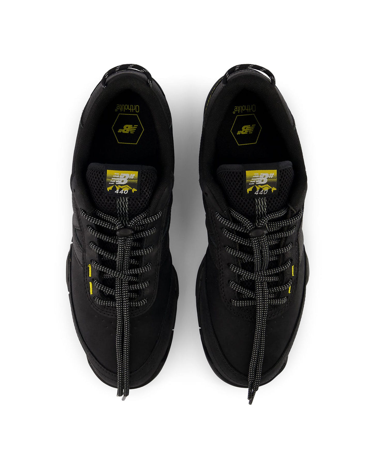 New Balance Numeric 440Wv2 - Black / Happy Yellow - -