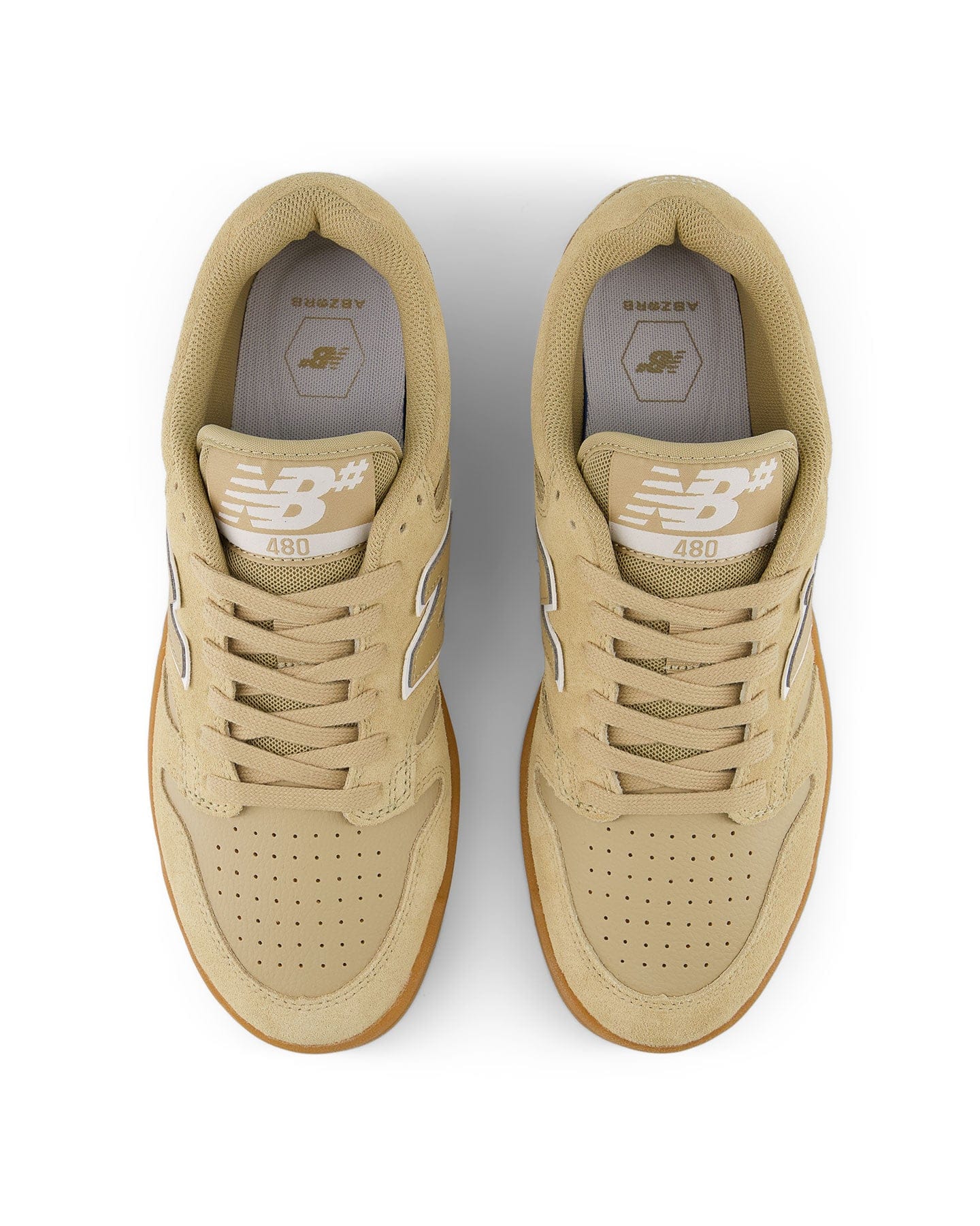 New Balance Numeric 480 - Beige / White - -