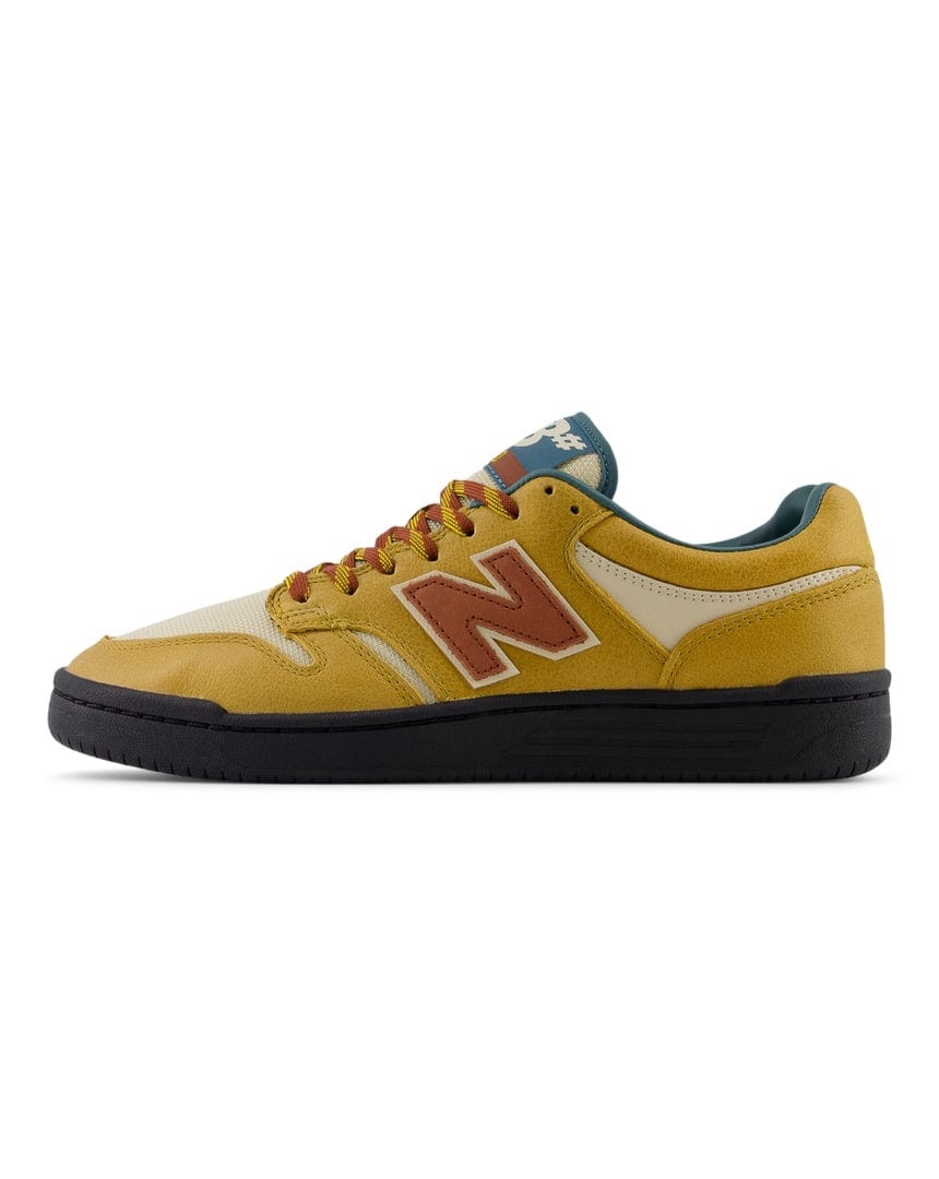 New Balance Numeric 480 - Brown / Red - -
