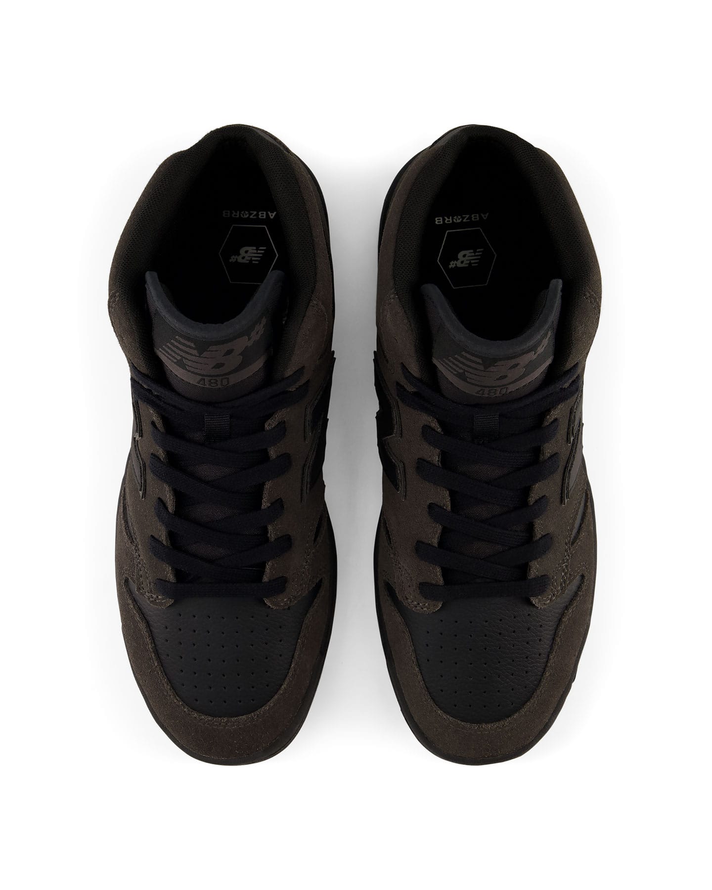 New Balance Numeric 480 High - Grey / Black - -