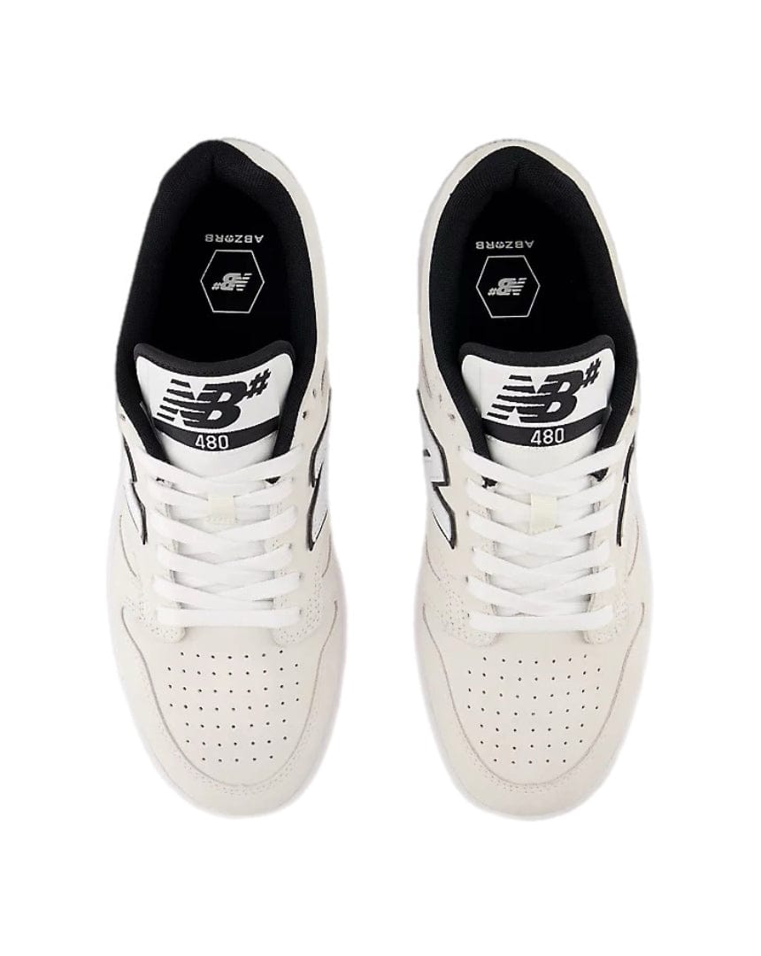 New Balance Numeric 480 - White / Black - -