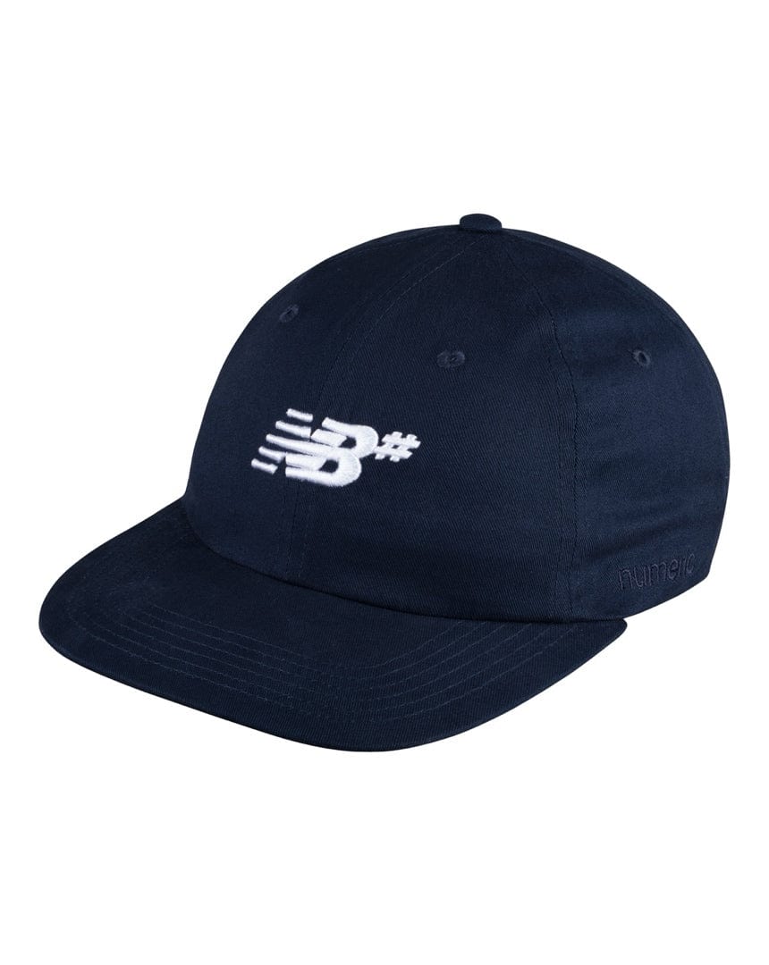 New Balance Numeric 6 Panel Hat - Navy - LAH43007_NNY - 197376748442