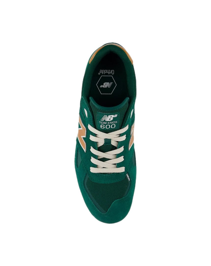 New Balance Numeric 600 Tom Knox - Marsh Green / Tan - -