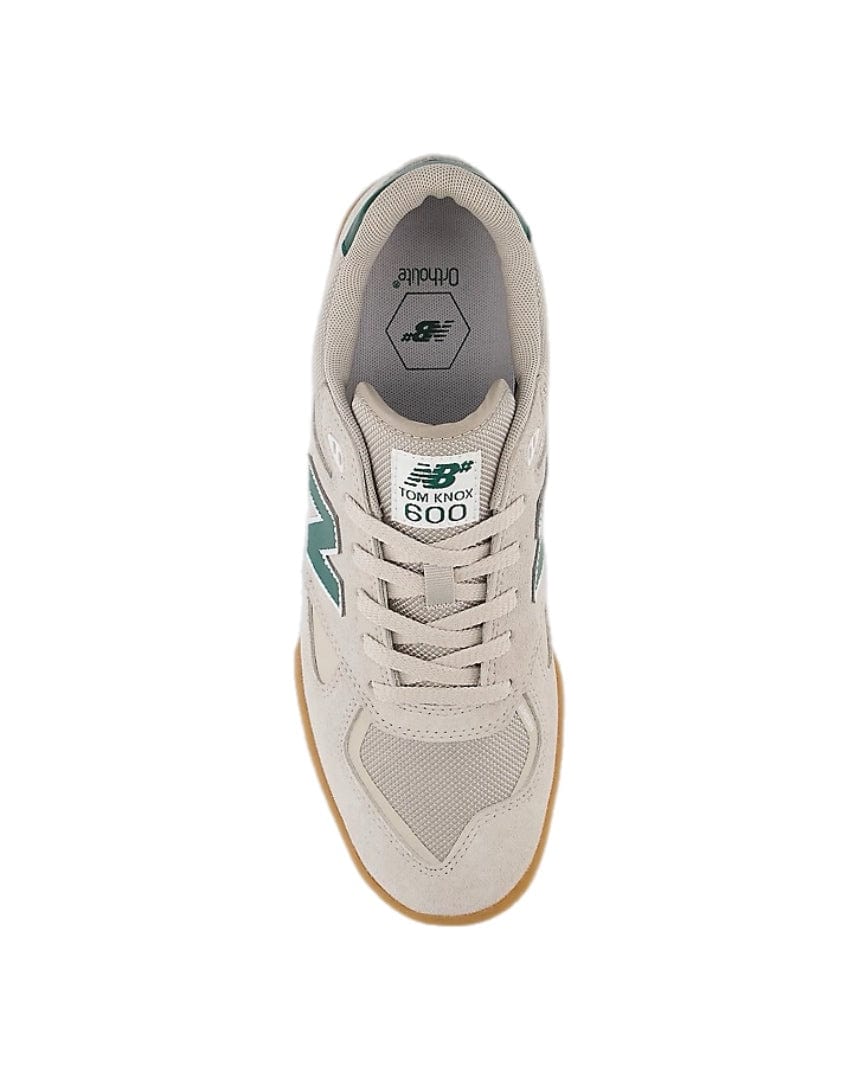 New Balance Numeric 600 Tom Knox - Timber Wolf / Forest Green - -