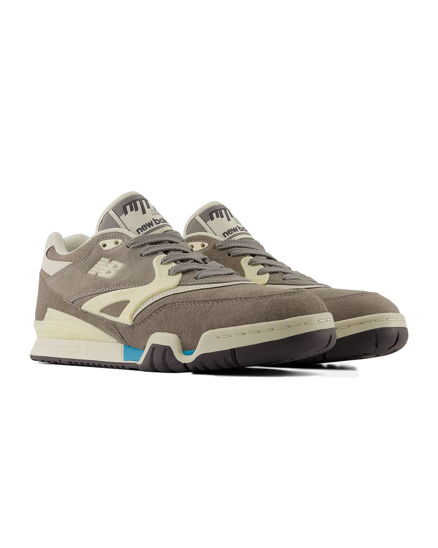 New Balance Numeric 770 - Grey Day Marblehead / Island Blue - -