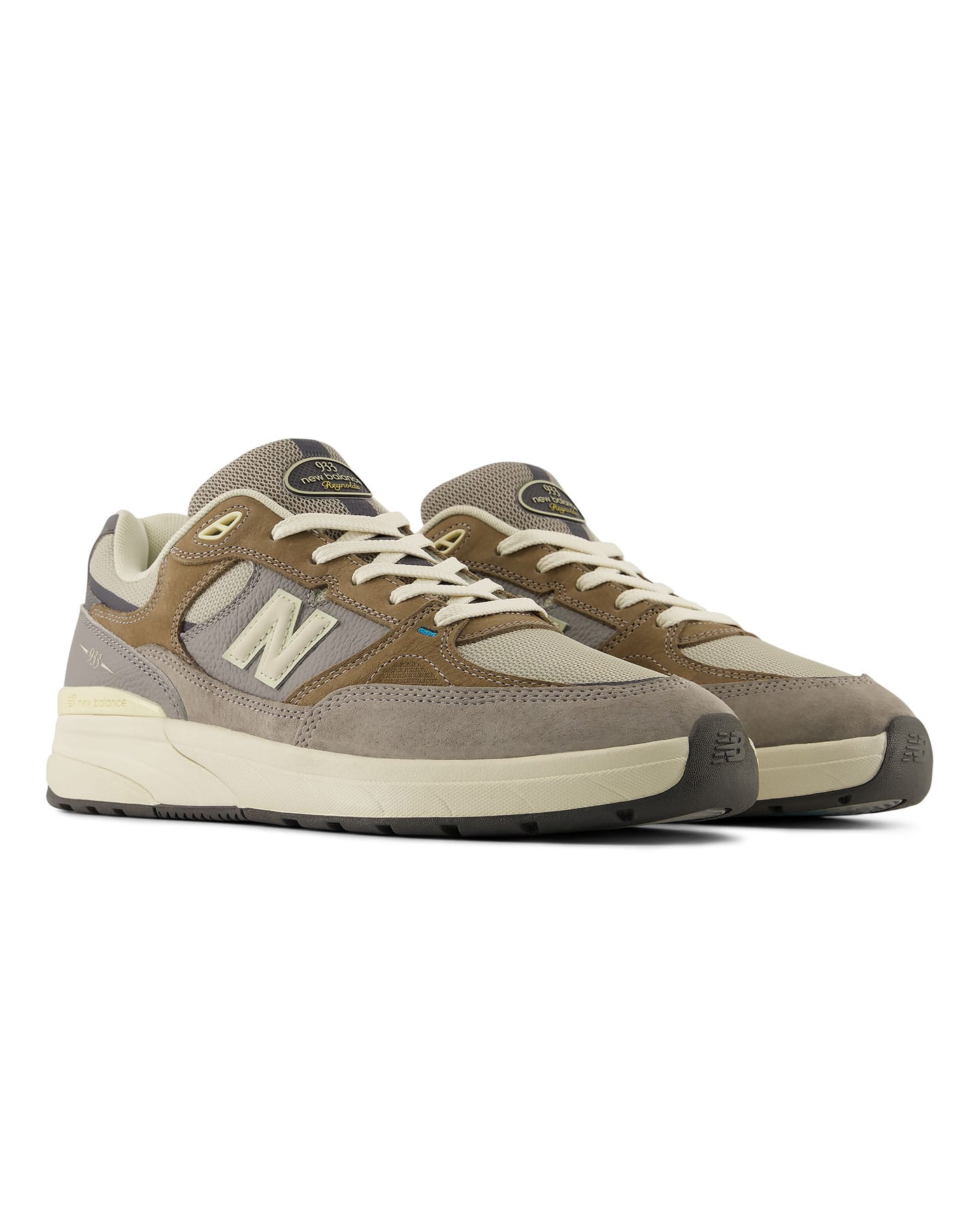 New Balance Numeric 933 Reynolds - Grey Day Marblehead / Island Blue - -