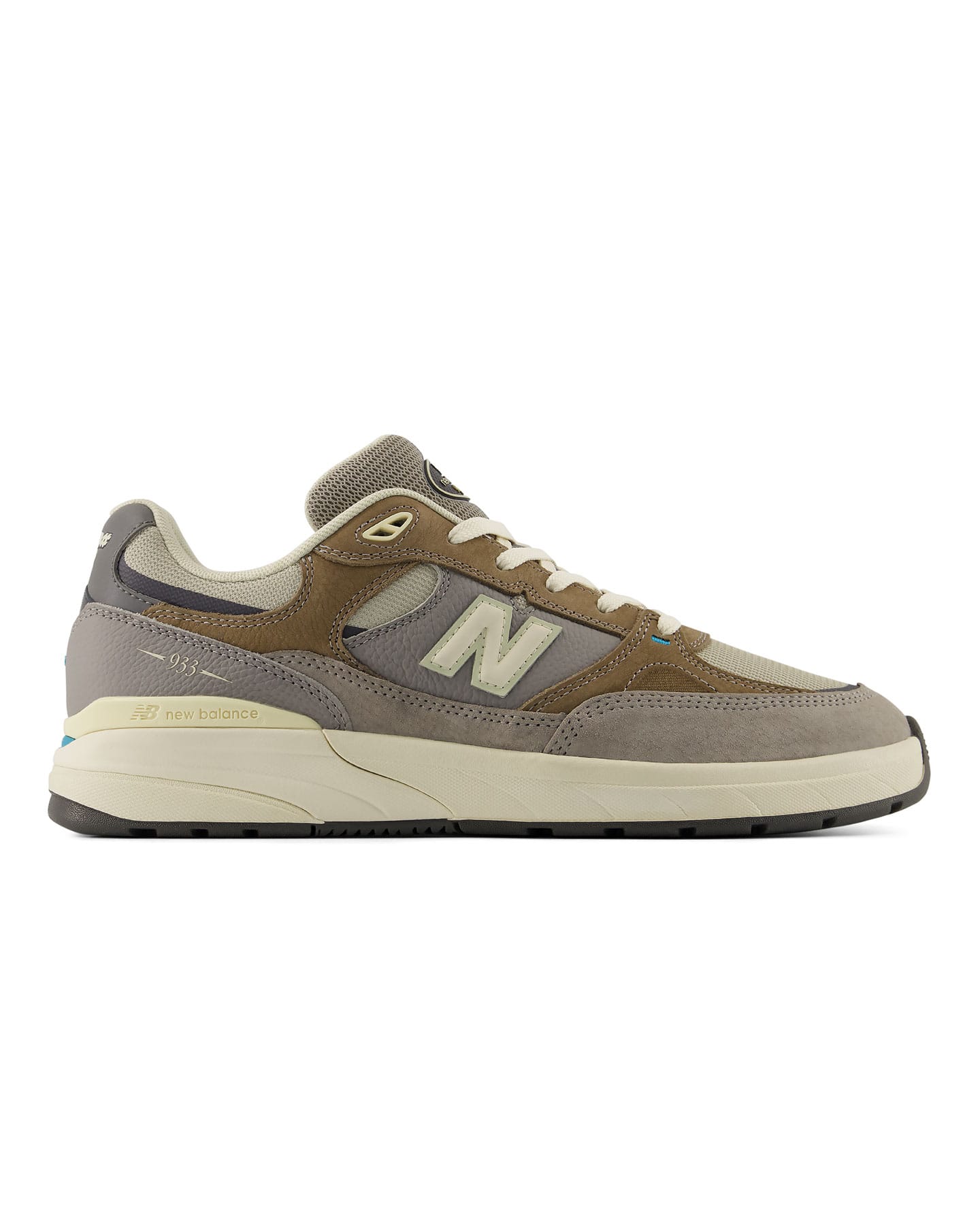 New Balance Numeric 933 Reynolds - Grey Day Marblehead / Island Blue - -