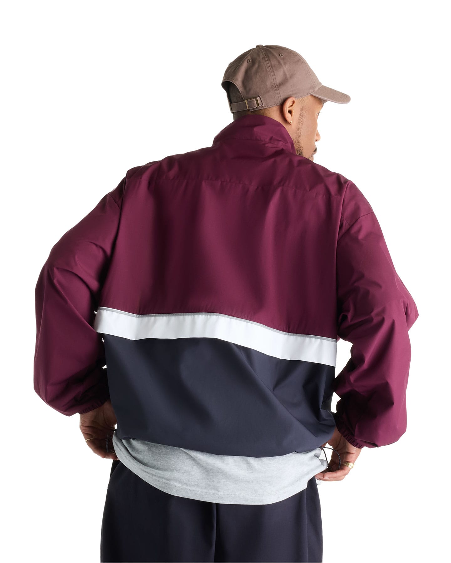 New Balance Numeric Archive Jacket - Mulled Wine / Dark Night - -