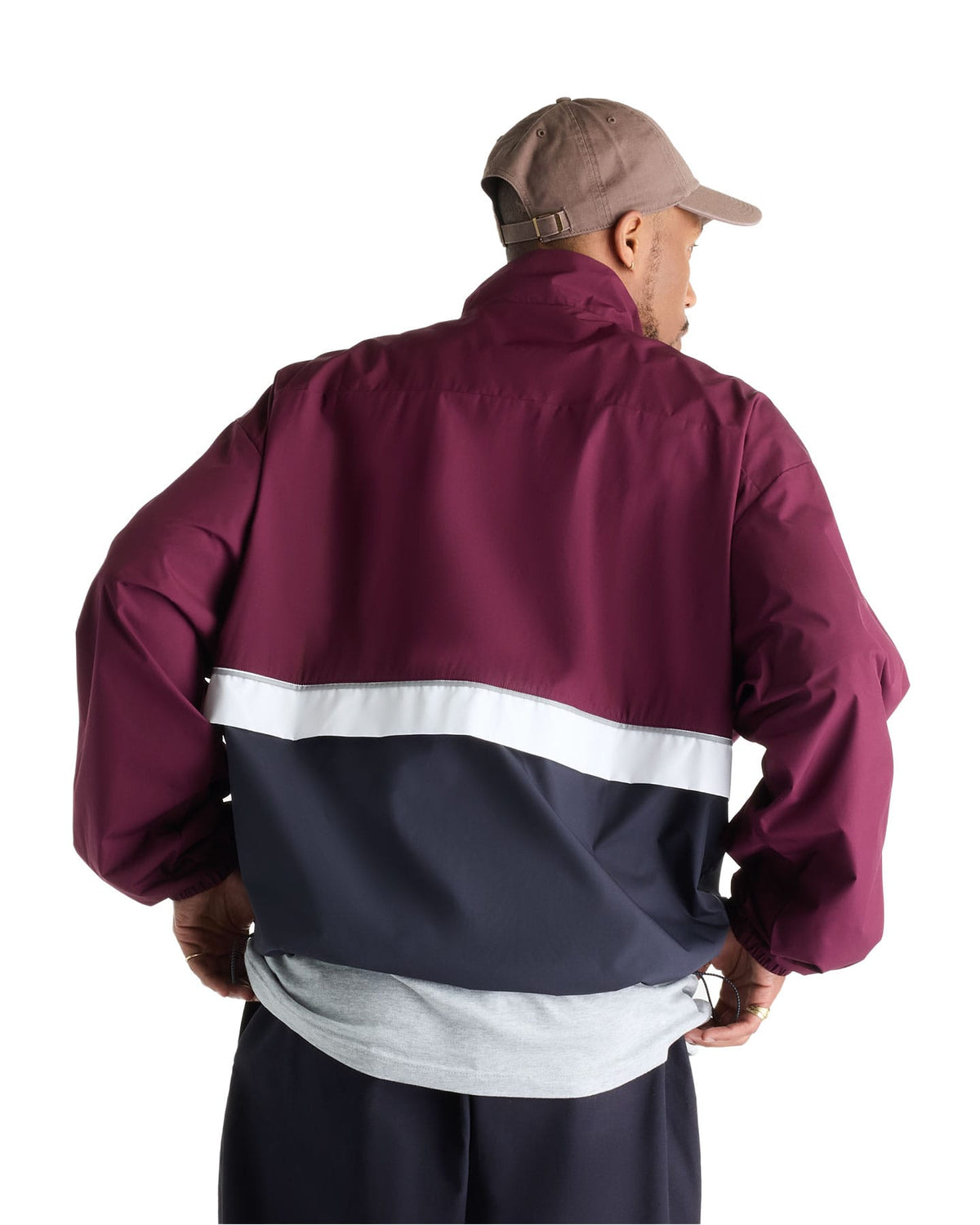 New Balance Numeric Archive Jacket - Mulled Wine / Dark Night - -