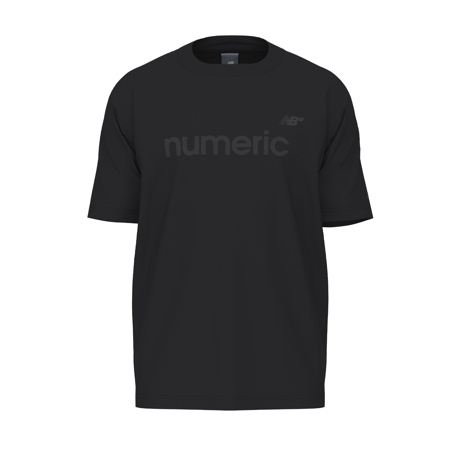 New Balance Numeric Athletic Cotton Short Sleeve Tee - Black - MT51955-BK - 197967325779