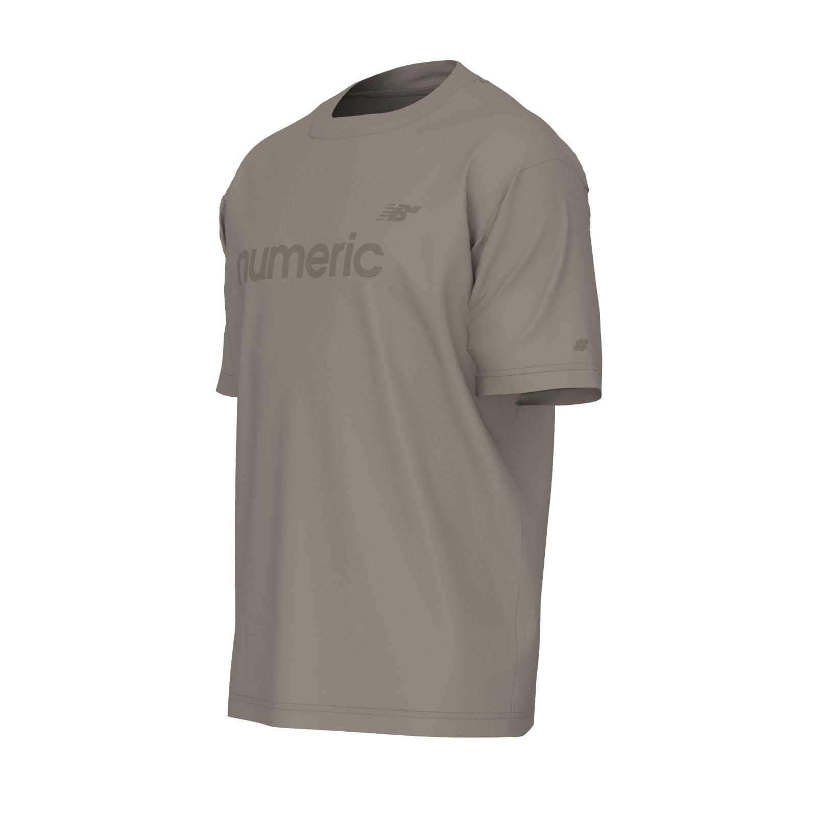 New Balance Numeric Athletic Cotton Tee - Arid Stone - -