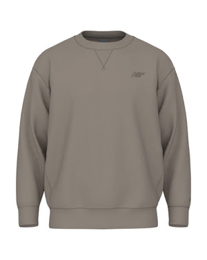 New Balance Numeric Athletic French Terry Crewneck - Arid Stone - MT51959_ADS - 197967326424