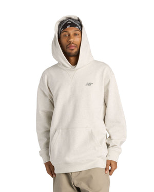 New Balance Numeric Athletic French Terry Hoodie - Oatmeal Heather - -